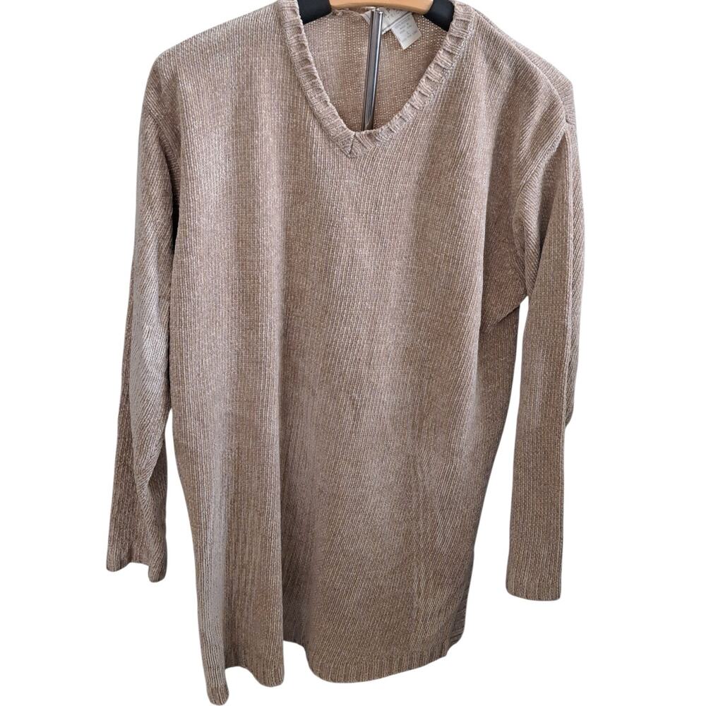 Express Tricot Vintage 100% Acrylic Pull Over Sweater Size Large